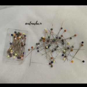 Colorful Hijab Pins (100pc)- AL MASHA