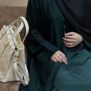 Emerald Green Abaya- AL MASHA