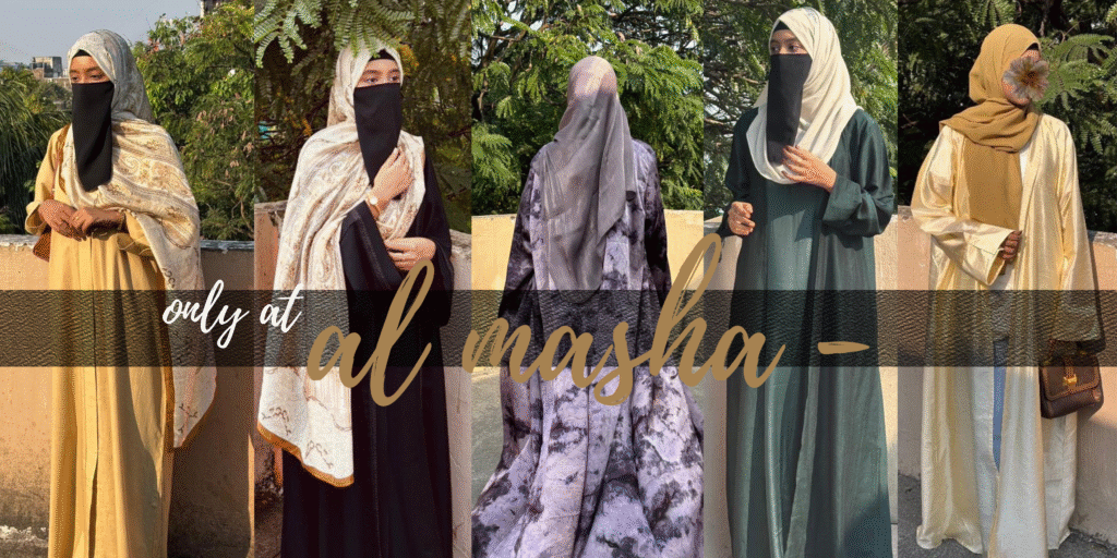 Solid & Smokey premium printed abaya