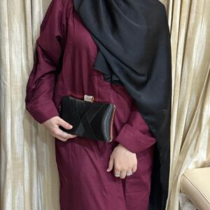 Dusky Rose Abaya- AL MASHA